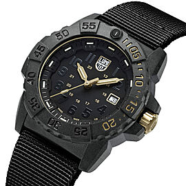 Luminox Navy Seal Limited Edition Carbon Black Dial Mens Watch