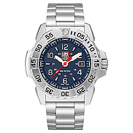 Luminox Navy Seal Stainless Steel Blue Dial Quartz Mens Watch