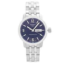 Tissot PRC Stainless Steel Blue Dial Automatic Mens Watch