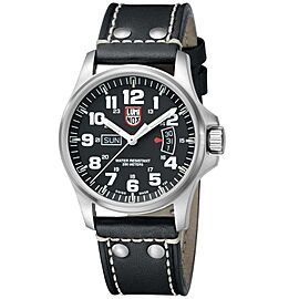 Luminox Field Day Date 1820 Series 42mm Steel Black Dial Quartz Watch