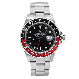 Rolex GMT Master II Coke Stainless Steel Black Dial Automatic Men Watch