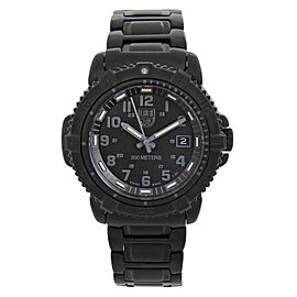 Luminox Colormark Steel 38mm Date Black Dial Unisex Quartz Watch