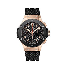 Hublot Big Bang Chronograph 41mm Gold Carbon Dial Automatic Watch