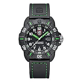 Luminox Coronado 3020 Series Carbon Black Dial Quartz Mens Watch