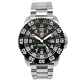 Luminox Navy Seal Colormark Steel Black Dial Mens Quartz Watch