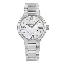 Raymond Weil Noemia Steel Diamonds MOP Dial Quartz Ladies Watch