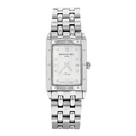 Raymond Weil Tango 19mm Steel MOP Diamond Dial Quartz Ladies Watch