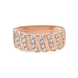 Rachel Koen 0.52Cttw Round Cut Diamond Band Ring