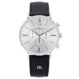 Maurice Lacroix Eliros 40mm Steel Silver Dial Quartz Mens Watch