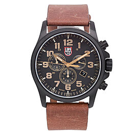 Luminox Atacama Field Chronograph 45mm Steel Black Dial Quartz Men Watch