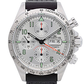 Fortis Classic Cosmonauts Steel Chronograph Automatic Mens Watch