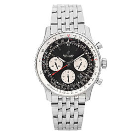 Breitling Navitimer Steel Black Dial Automatic Men Watch