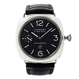 Panerai Radiomir Black Seal 45mm Steel Black Dial Hand Wind Mens Watch