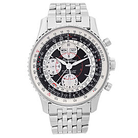 Breitling Montbrillant Datora Steel Panda Dial Automatic Watch