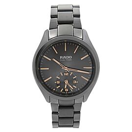 Rado Hyperchrome Ceramic Touch Dual Timer Grey Dial Mens Quartz Watch