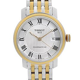 Tissot Bridgeport 40mm Two Tone Steel Mens Automatic Watch