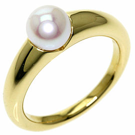 MIKIMOTO 18k Yellow Gold Akoya Pearl Pearl Ring DLXGQJ-1042