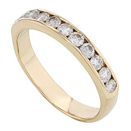 14K Yellow Gold Diamond Ring