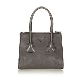 Prada Vitello Twin Pocket Satchel