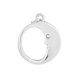 Tiffany & Co. Sterling Silver Man in the Moon Pendant