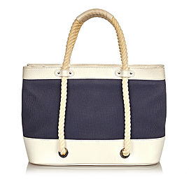 Burberry Canvas Tote Bag