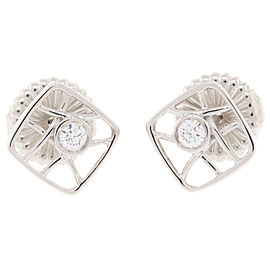 Hearts On Fire 18K White Gold with Diamond Earrings