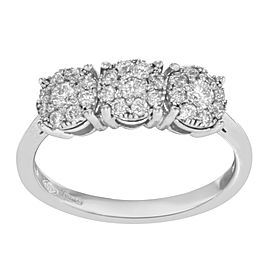 Morellato 18K White Gold with 0.75ctw Diamonds Ring Size 7