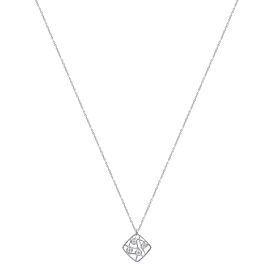 Hearts on Fire 0.15cts Brocade 18K White Gold Diamond Ladies Pendant Necklace