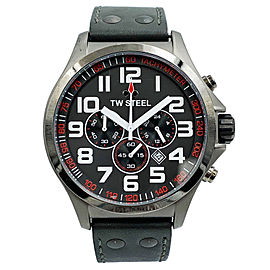 TW Steel Pilot Men's Chronograph Steel Quartz Mens Watch TW422