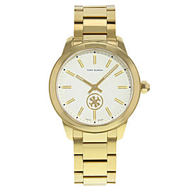 Tory Burch Collins Series Gold Tone Steel Quartz Ladies Watch TB1200