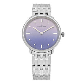 Gomelsky Audry Steel Blue Dial Quatz Ladies Watch G0120147280