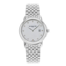 Raymond Weil Tradition MOP Stainless Steel Quartz Ladies Watch 5966-ST-97001