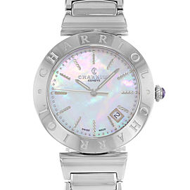 Charriol Alexandre Steel MOP Quartz Ladies Watch AMS.920.002