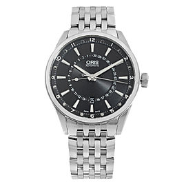 Oris Artix Pointer Moon Date Black Dial Mens Watch 01 761 7691 4054-07 8 21 80