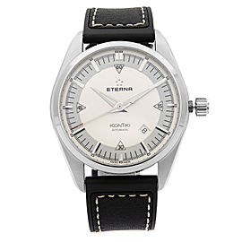 Eterna KonTiki Stainless Steel Silver Dial Automatic Mens Watch 1222.41.11.1302