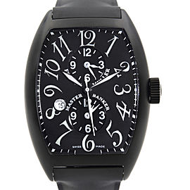 Franck Muller Master Banker PVD Steel Black Dial MenS Watch 9880-MB-SC-DT-NR