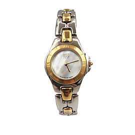 ESQ Movado Two Tone Steel MOP Dial Quartz Ladies Watch 07100426