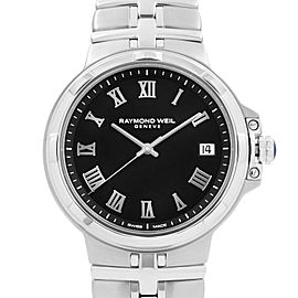 Raymond Weil Parsifal Stainless Steel Black Dial Quartz Mens Watch 5580-ST-00208