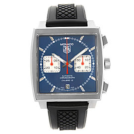 Tag Heuer Monaco Chronograph Blue Dial Automatic Mens Watch CAW2111.FC6183