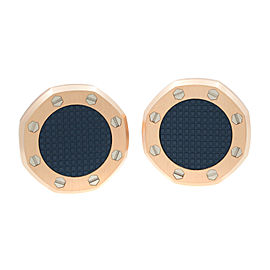 True Royal Oak 18K Rose Gold Mens Cufflinks BM0740.ORO.US.NBLEU7546