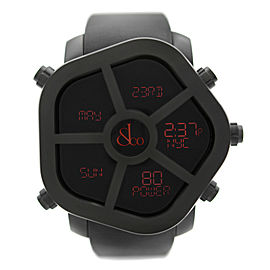 Jacob & Co. Ghost Steel Black PVD Digital Mens Watch GH100.11.NS.MB.AHA4D