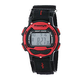 Freestyle Predator Plastic Nylon Strap Digital Quartz Unisex Watch 102284