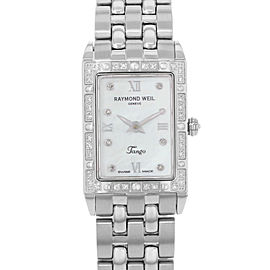 Raymond Weil Tango Stainless Steel MOP Diamonds Dial Ladies Watch 5971-STS-00995