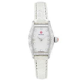 Michele Urban Coquette Diamond Bezel White MOP Dial Ladies Watch MWW08A000223