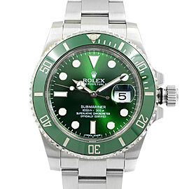 Rolex Submariner Date Hulk Steel Ceramic Green Dial Automatic Men Watch