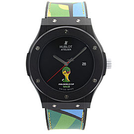 Hublot Atelier Fifa World Cup Brazil 2014 Black Dial Watch 500.XI.1100.VR.FIF14