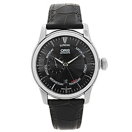 Oris Artelier Small Second Pointer Day Black Dial 01 745 7666 4054-07 1 23 74FC