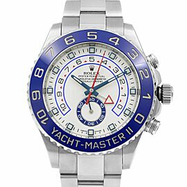 Rolex Yacht-Master II Steel Ceramic Chronograph White Dial Men Watch