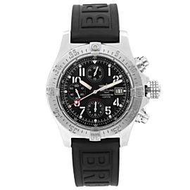 Breitling Avenger Skyland Steel Black Dial Automatic Mens Watch A1338012.B975