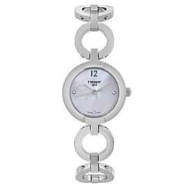 Tissot Pinky Steel Mother of Pear Dial Quartz Ladies Watch